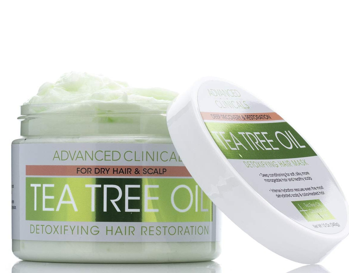 Tea tree oil detox hair mask 340g