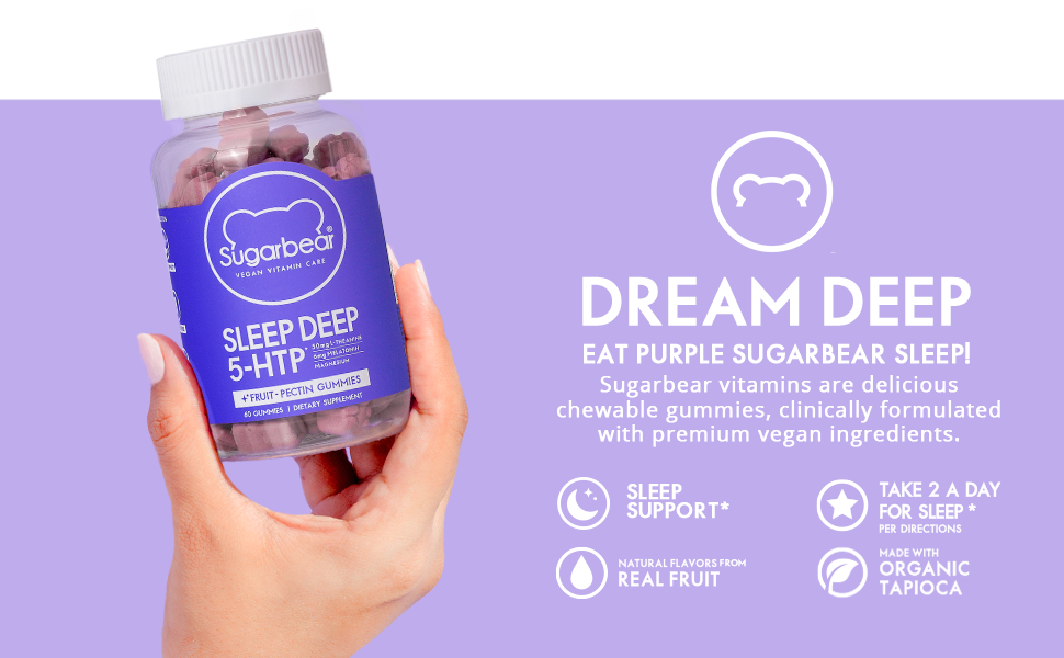 Sugarbear deep sleep 60pcs علبه تكفي استعمال شهر