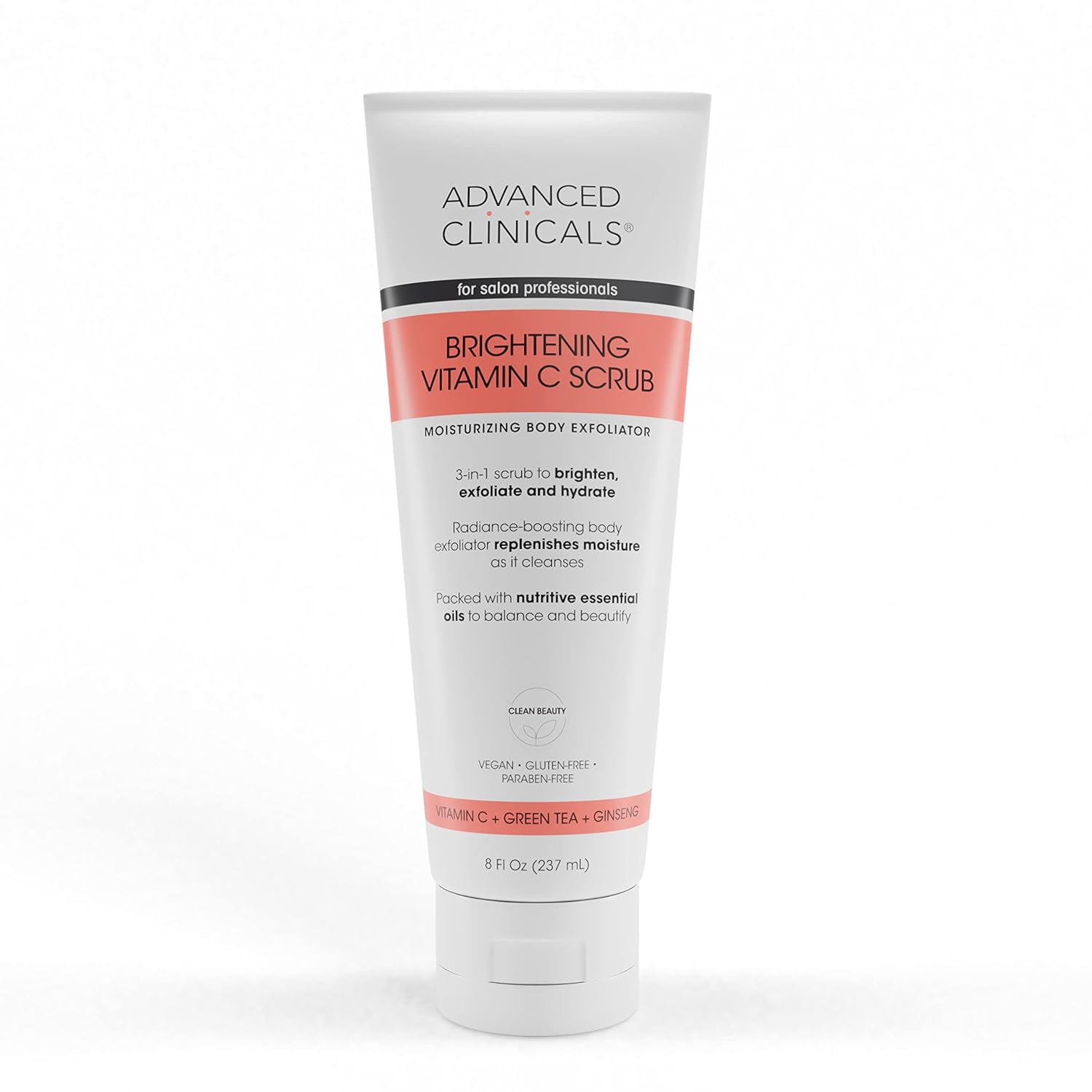 advanced clinicals brightening vitamin c scrub