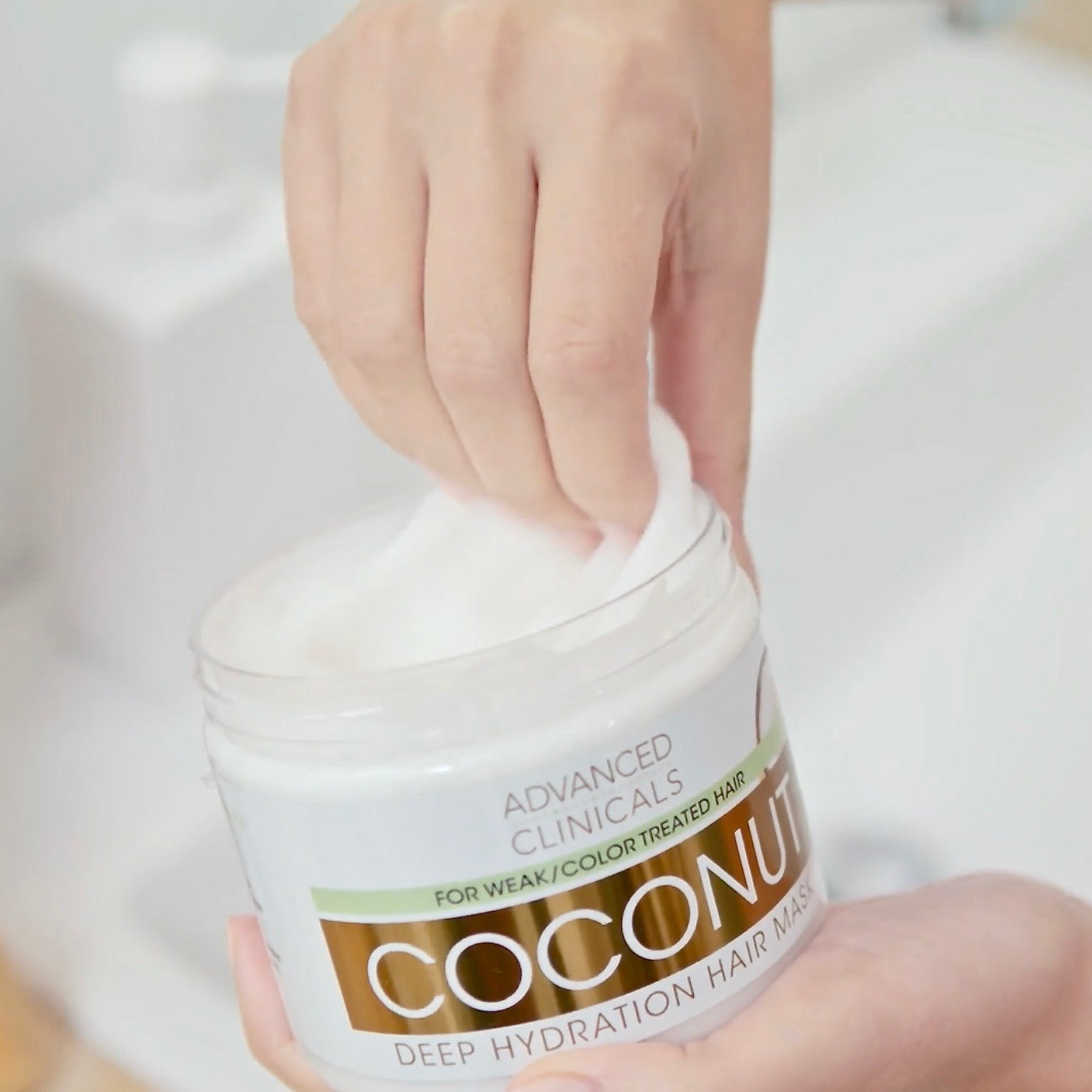Coconut Oil Hair Repair Mask