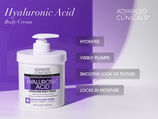 Hyaluronic Acid Anti-Aging Body Cream 454g