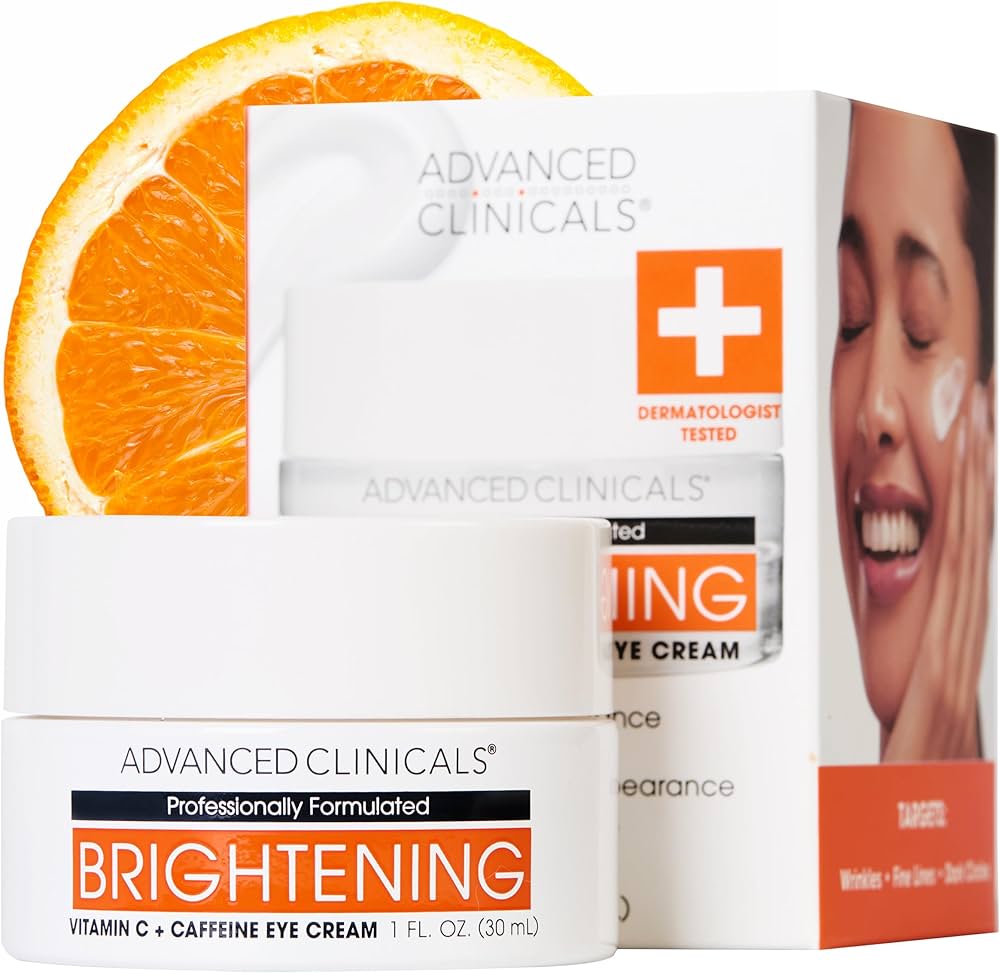 BRIGHTENING VITAMIN C + CAFFEINE EYE CREAM No Added Fragrance 30ml