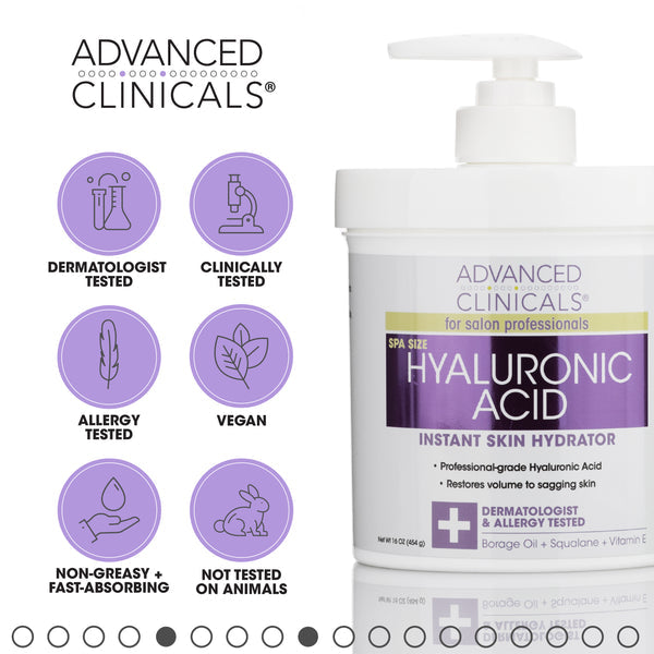 Hyaluronic Acid Anti-Aging Body Cream 454g