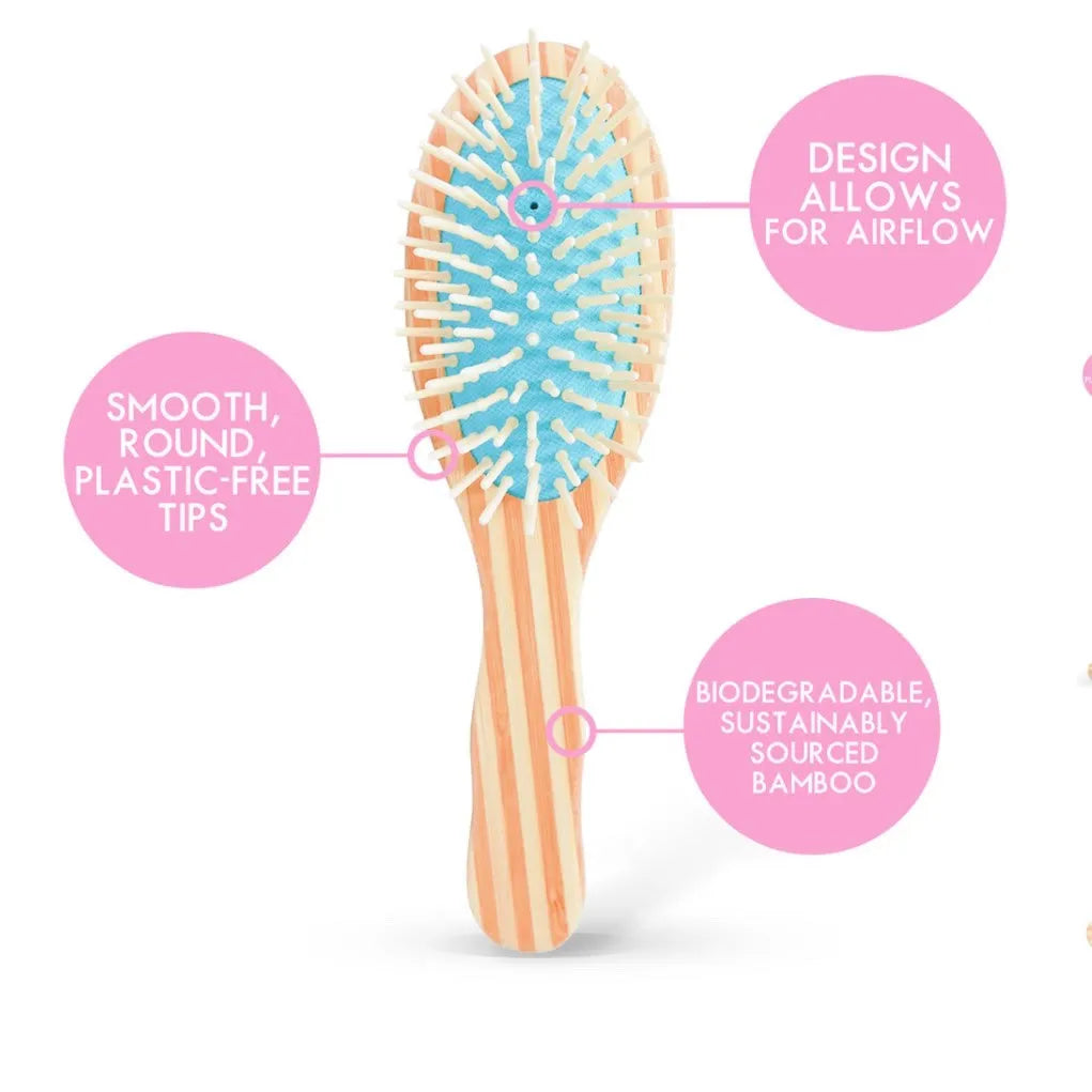 Sugarbear bamboo hair brush