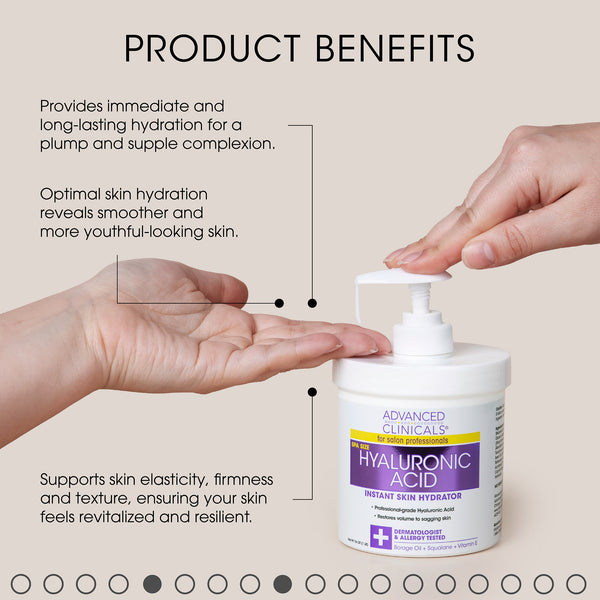 Hyaluronic Acid Anti-Aging Body Cream 454g